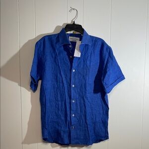 Umberto Carro men’s linen made in Italy shirt new with tags